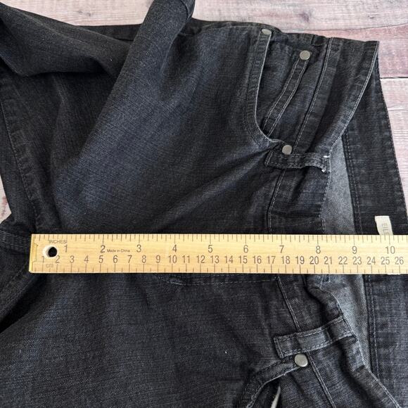 Eileen Fisher Jeans Women's Size 4 Petite Denim Black Straight Leg Stretch - Picture 9 of 12
